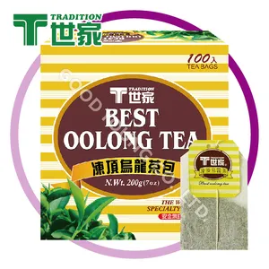 Bubble Tea Ingredients for Boba Tea 100 Packs Bes Oolong Tea Bag