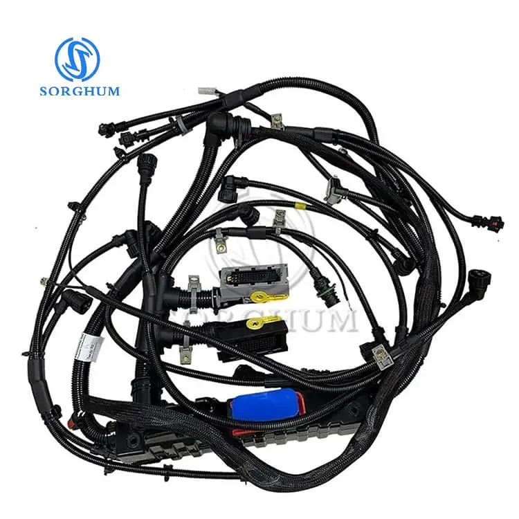 Piezas de camión Tractor de sorgo, sistema eléctrico, arnés de cables de telar de cableado de motor para VOLVO SCANIA MAN BENZ