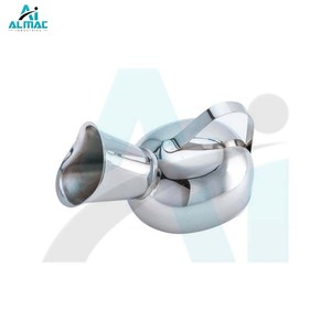 ALMAC Premium Female Urinal Pot Manual Instrumento médico de acero inoxidable con certificación CE Resistente a la oxidación y de larga duración - Product Image 1