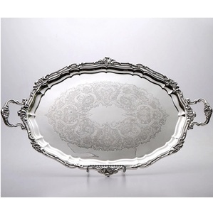 Bandejas para servir de diseño antiguo sin terminar, barra clásica hecha a mano, cerveza, comida decorativa, desayuno, bandeja rectangular para servir, buena personalización - Product Image 2