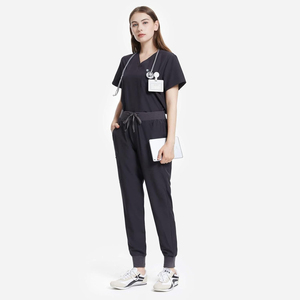 Wholesale <b>Plus</b> <b>Size</b> High Quality Unisex <b>Scrub</b> Sets Nursing Medical Hospital Uniforms Comfortable Cotton Blends Needle Detection - Product Image 5
