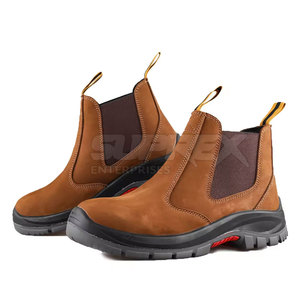 Men High Quality Steel Toe <b>Work</b> <b>Boots</b> Heavy Duty Waterproof Slip Resistant Outdoor Industrial Ankle Support Footwear - Product Image 3