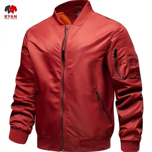 Chaquetas Bomber personalizadas, venta al por mayor, tallas grandes y opciones de varios colores - Product Image 3
