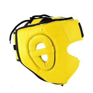 Protège-tête de boxe de haute qualité et durable en cuir PU, réglable et personnalisable, protection sportive avec visière transparente et jusqu'à 7 aérations - Product Image 6