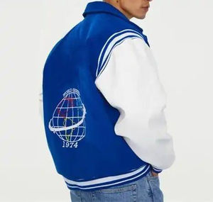 Vestes universitaires en cuir pleine fleur, design tendance, dernières tendances en matière de vêtements de sport, logo personnalisé, vestes universitaires pour unisexe - Product Image 3