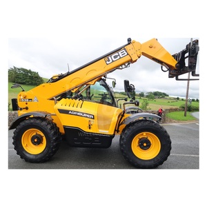 2019 Manipulador telescópico usado JCB 536-95 Agri Super con motor de 220V y componentes de núcleo de caja de cambios - Product Image 4