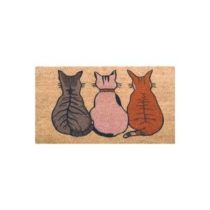 Netline Home <b>Coir</b> Door <b>Mat</b> for Cats and Dogs 45x75 cm - Product Image 1