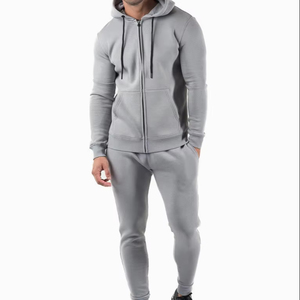 2025 personnalisé conçu hommes lourd noir survêtement Slim Fit imprimé solide motif respirant grande taille ensembles d'hiver - Product Image 1