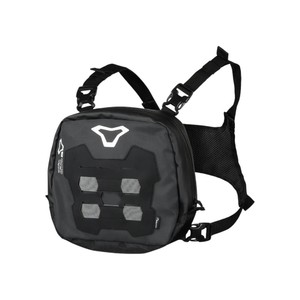 Sac de poitrine pour moto MACNA MUCB-1 Chestor 4L imperméable - Noir Night Eye PALS - Product Image 1