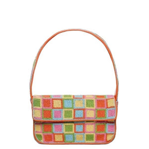 Sac à main de luxe en gros, fait à la main avec des perles, élégant, couleur multi, choix de couleur personnalisé en provenance d'Inde - Product Image 1