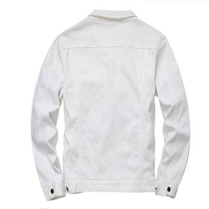 Nouveauté Vestes en jean pour hommes sur mesure OEM Meilleures ventes Dernier design tendance High Street Haute qualité respirante pour hommes - Product Image 2