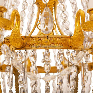 Lustre en ornement <span class=keywords><strong>de</strong></span> style français, grand chandelier en cristal, luxueux pour résidence, palais, villa, 24 ampoules, personnalisable - Product Image 6