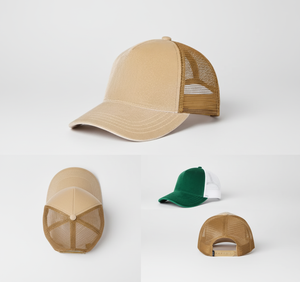Casquette de camionneur en maille confortable, casquette de baseball en velours doux à l'avant, chapeau de soleil de sport unisexe réglable pour l'extérieur - Product Image 5