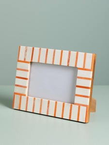 <b>Antique</b>-Look Animal Bone Resin Photo <b>Frame</b> Handcrafted Indian Artisans Eco-Friendly Religious Square Shape Custom Size Real - Product Image 3