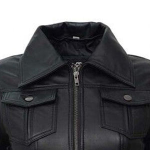 2024 hommes décontracté véritable peau de vache fermeture éclair course et Motocross équipe veste vêtements de sport d'hiver avec col montant taille XL - Product Image 5