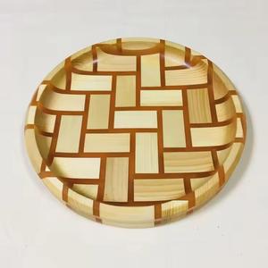 Nouveaux produits les plus vendus en bois fonctionnels et élégants Plateaux de service en bois d'acacia d'hôtel personnalisés - Product Image 3