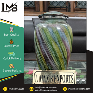 Urna de cenizas conmemorativas de la mejor calidad con logotipo personalizado, suministros funerarios, urnas de aluminio para cremación de adultos a un precio de mercado fiable - Product Image 2