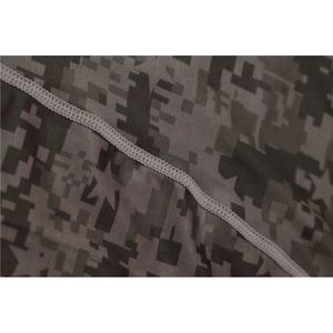 MMA Chemise de compression à sublimation imprimée sur mesure avec motif camouflé BJJ OEM Rush Guard pour hommes - Product Image 6