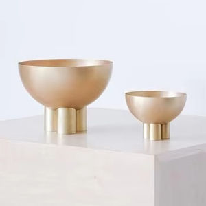 Bol à chocolat en or rose massif 2026 avec brillance antique pour l'exposition de fruits secs, de chocolats et de bonbons - Product Image 1