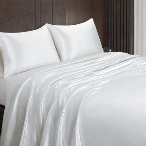 2022 Venta caliente blanco 100% algodón tejido 200TC colección de sábanas para todas las estaciones en Pakistán a precio razonable - Product Image 5