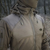 Veste tactique d'hiver pour homme en laine et coton tricoté de haute qualité, grande taille, col montant, fermeture éclair, réversible, respirante