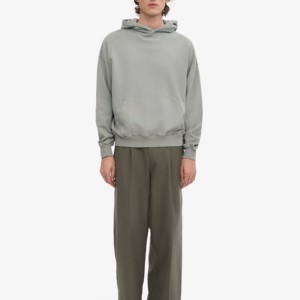 2025 venta al por mayor 100% algodón 500gsm Sudadera con capucha ropa pesada sudaderas con estampado personalizado sudaderas con capucha bordadas de gran tamaño para hombres - Product Image 2