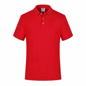 เสื้อโปโลผ้าโพลีเอสเตอร์สำหรับผู้ชายสำหรับผู้หญิงเสื้อยืด100% ขนาดสีตามสั่ง - Product Image 2