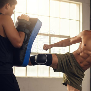 High Quality Durable Knee <b>Pad</b> For Boxing Training Comfortable Fit For Gym Workout And Daily <b>Practice</b> Use - Product Image 6