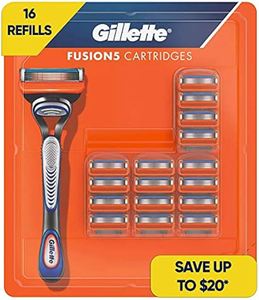 Gillettes Fusions 5 Sensitive Mens <b>Razor</b> <b>Blade</b> Refills, 16 Count, Designed for Sensitive Skin - Product Image 5
