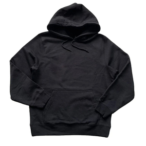 Sudadera con capucha de gran tamaño para hombre al por mayor algodón Terry grueso polar ropa de calle bordado liso OEM ODM proveedor - Product Image 1