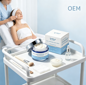 Crème pour le visage au peptide de cuivre bleu, hydratation intense, réparation de la peau, anti-âge, hydratant, marque privée, usine OEM - Product Image 4