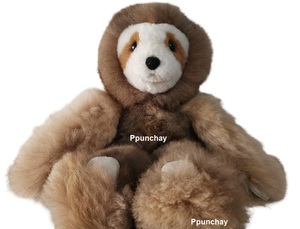 Peluche de Alpaca Perezosa, Ppunchay Perú, Suave, Bonito y Adorable - Product Image 1