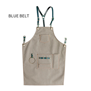 Wholesale Custom Multiple Colors Cotton Custom Logo Cooking Design Polyester Cleaning Bib <b>Aprons</b> <b>Kitchen</b> <b>Apron</b> - Product Image 4