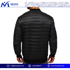 Veste matelassée pour hommes de qualité supérieure manteau d'hiver chaud à capuche léger coupe-vent imperméable randonnée en plein air - Product Image 4