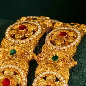 Brazaletes de Moda con Diseño Único, Último Estilo en Venta, Brazaletes de Boda para Mujer, Chapados en Oro, Alta Calidad - Product Image 5