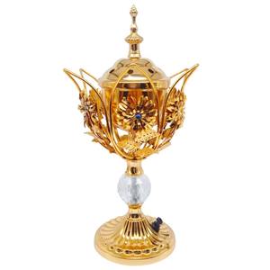 Quemador de Bakhoor Metálico de Primera Calidad, Ecológico y Duradero, con Empaque Personalizado para Regalos y Uso Doméstico - Product Image 4