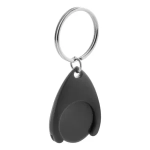 Porte-clés en plastique personnalisé avec jeton Nelly - Product Image 2