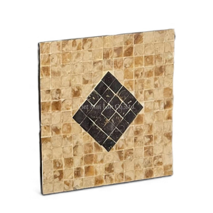 Mantel Individual Cuadrado Ecológico de Nácar para una Decoración de Mesa Sostenible y Uso Diario - Product Image 6