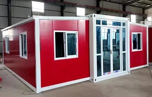 40ft 20FT พับได้แบบแยกส่วนสำหรับบ้านแผงแซนวิชสำเร็จรูปหรูหราทันสมัย - Product Image 2