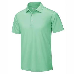 Meilleure vente de polos de golf respirants pour hommes nouveau style à la mode à séchage rapide sur mesure polos Slim Fit unis pour hommes - Product Image 3