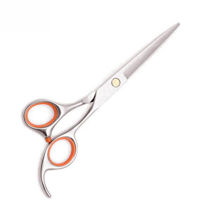 Ciseaux de barbier japonais en acier inoxydable KAAMIR INSTRUMENTS, à écartement nul, pour droitiers, finition tranchante, 32 dents, manche moyen - Product Image 6