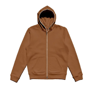 Sudadera con Capucha Unisex de Alta Calidad, Personalizada, con Cierre Completo, Impresión Digital, 100% Algodón, para Hombre, Invierno, Venta al Por Mayor - Product Image 5