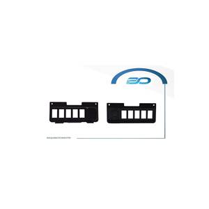 กรอบปุ่มเปิดหน้าต่างแบบปิดสีดำสำหรับรถยนต์โฟล์คสวาเกน โปโล คลาสสิค ปี 97-01 [6K0857061B] อุปกรณ์ตกแต่งภายใน - Product Image 1