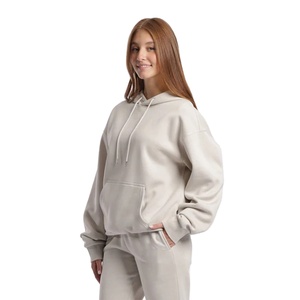 Sudadera con Capucha Forrada de Invierno Personalizada, de Manga Larga, de Algodón/Fibra de Bambú, para Uso Diario, Cómoda, con Capucha - Product Image 5