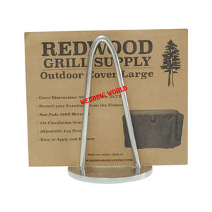 Support de carte fait main de haute qualité support de menu en métal élégant classique avec bois acrylique vente chaude porte-carte de qualité supérieure - Product Image 2