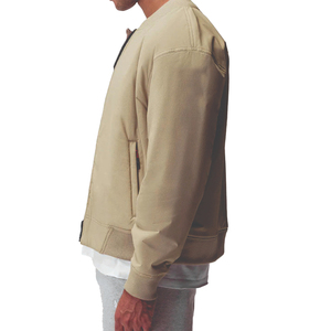 Venta al por mayor Top Best Wear Hombres Bomber Flight Jacket Precio barato OEM Winter Bomber Jacket For Men - Product Image 3