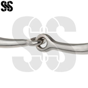 Mors de dressage Eggbutt pour chevaux, durables, sûrs, confortables, en acier inoxydable, outil d'entraînement et d'équitation, couleurs personnalisables - Product Image 2