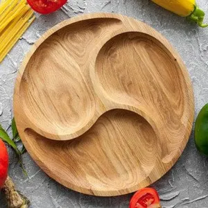Персонализированная деревянная тарелка на заказ ленивый Susan бамбуковая сырная доска с подносом для закусок