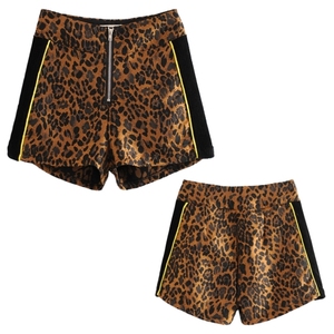 กางเกงขาสั้นผ้าเทอร์รี่คอตตอนสำหรับผู้หญิง เอวยางยืด นุ่ม เบาสบาย ระบายอากาศได้ดี เป็นมิตรกับสิ่งแวดล้อม เหมาะสำหรับใส่ลำลองในบ้าน ชุดนอน แฟชั่นฤดูร้อน - Product Image 2