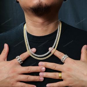 6มม. 7นิ้ว Moissanite Miami cuban สร้อยข้อมือผู้ชายเย็น925ทึบเครื่องประดับฮิปฮอปเครื่องประดับงานปาร์ตี้ที่มีคุณภาพสูง - Product Image 2